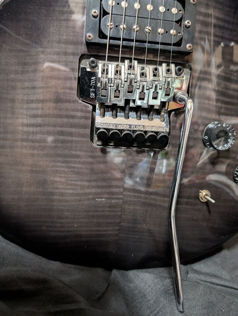 レア Grassroots by ESP フロイドローズ 搭載 レスポール