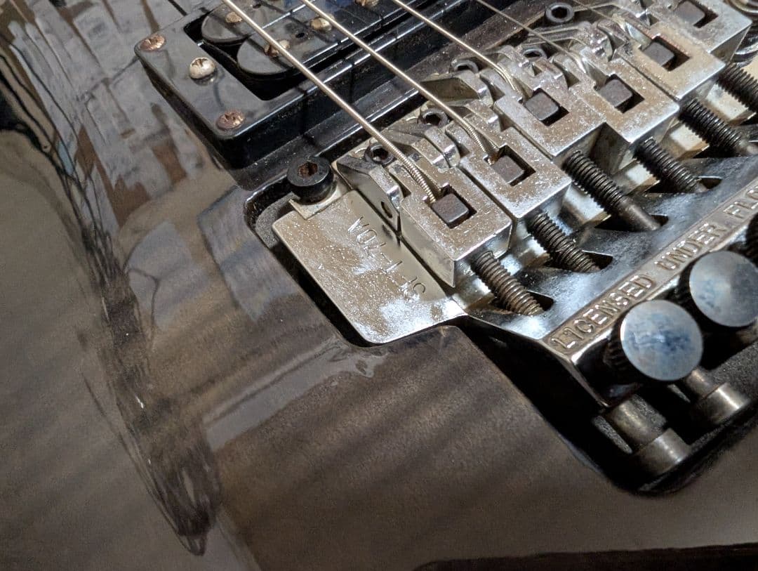 レア Grassroots by ESP フロイドローズ 搭載 レスポール