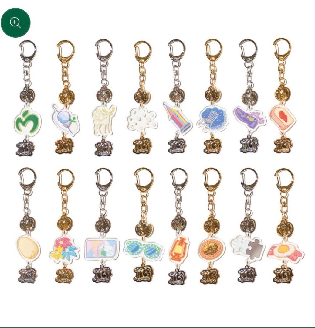 ミセス ランダムチャームキーホルダー 全16種 コンプセット メルカリ便発送