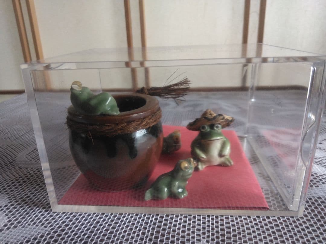 かえる 蛙 の 焼き物