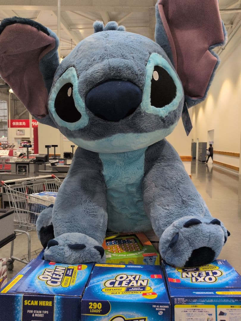 大きいスティッチぬいぐるみ