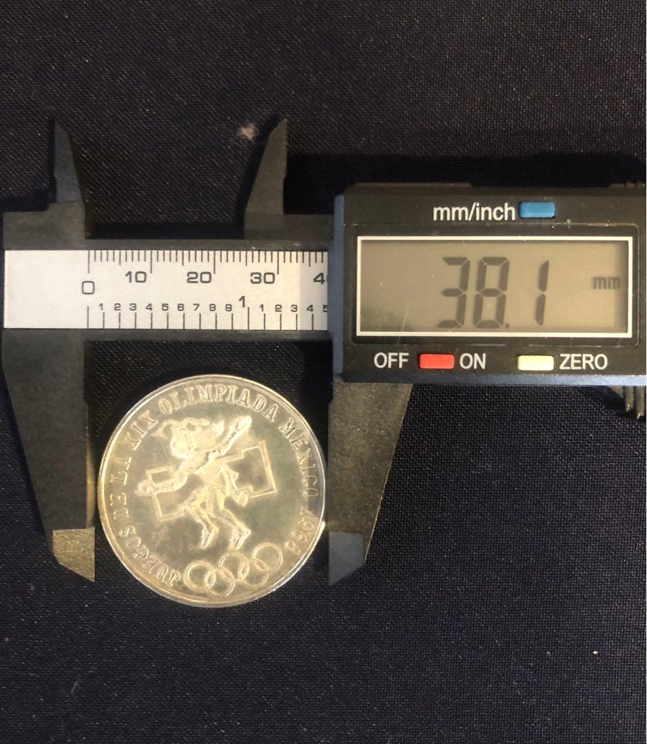 1968年　メキシコオリンピック記念　銀貨 カプセル付き