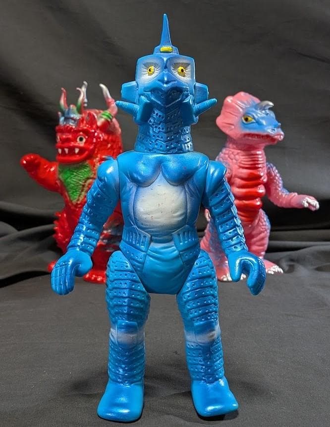 ウインダム＆ミクラス＆アギラ（ブルマァク復刻）ソフビフィギュア３体セット