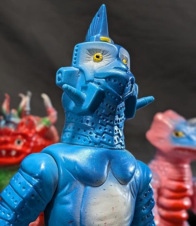 ウインダム＆ミクラス＆アギラ（ブルマァク復刻）ソフビフィギュア３体セット