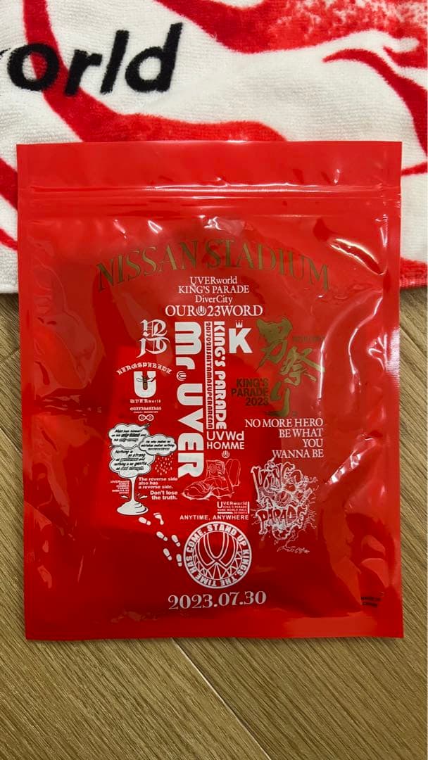 uverworldグローブタオルセット