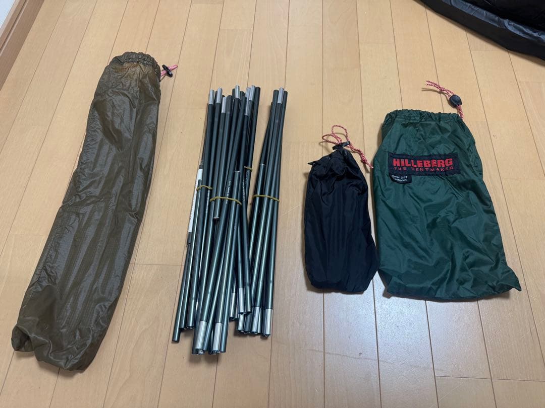 HILLEBERG ケロン3GT テント フットプリントセット