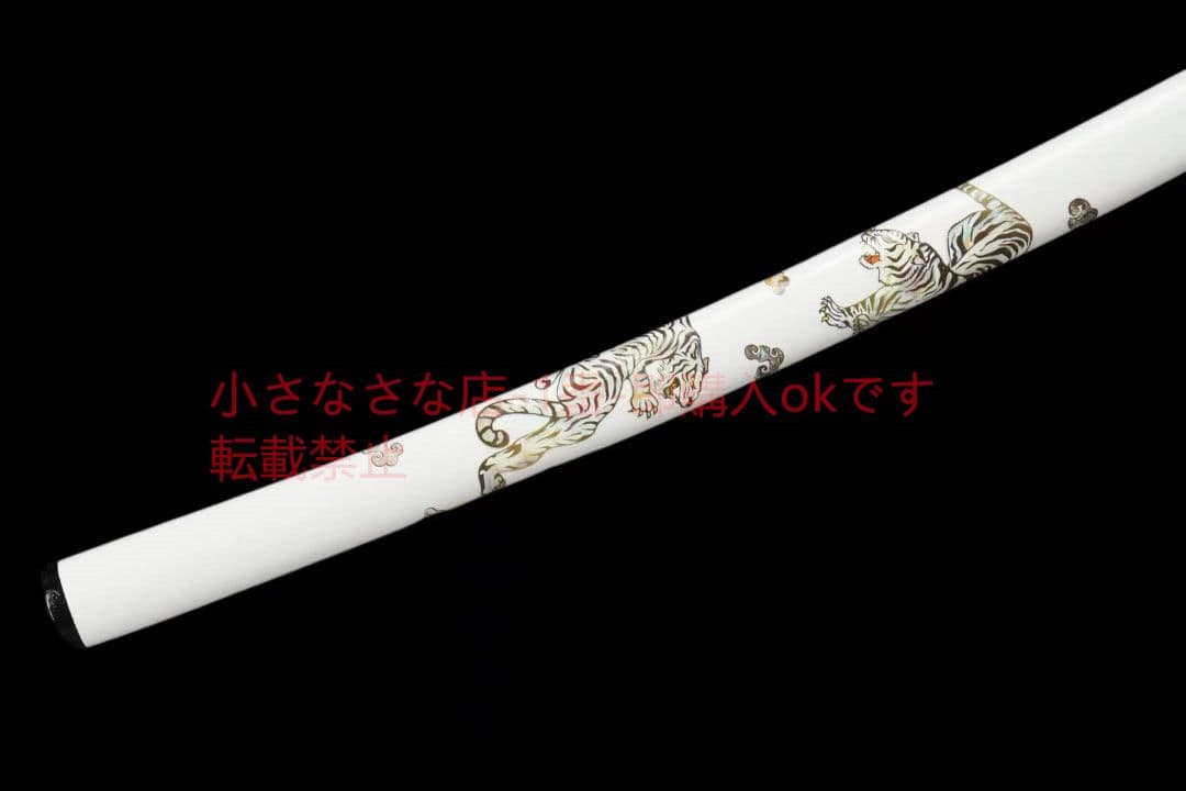 【武士の猛虎が覇権を争う】  古兵器 武具 刀装具 日本刀 模造刀 居合刀