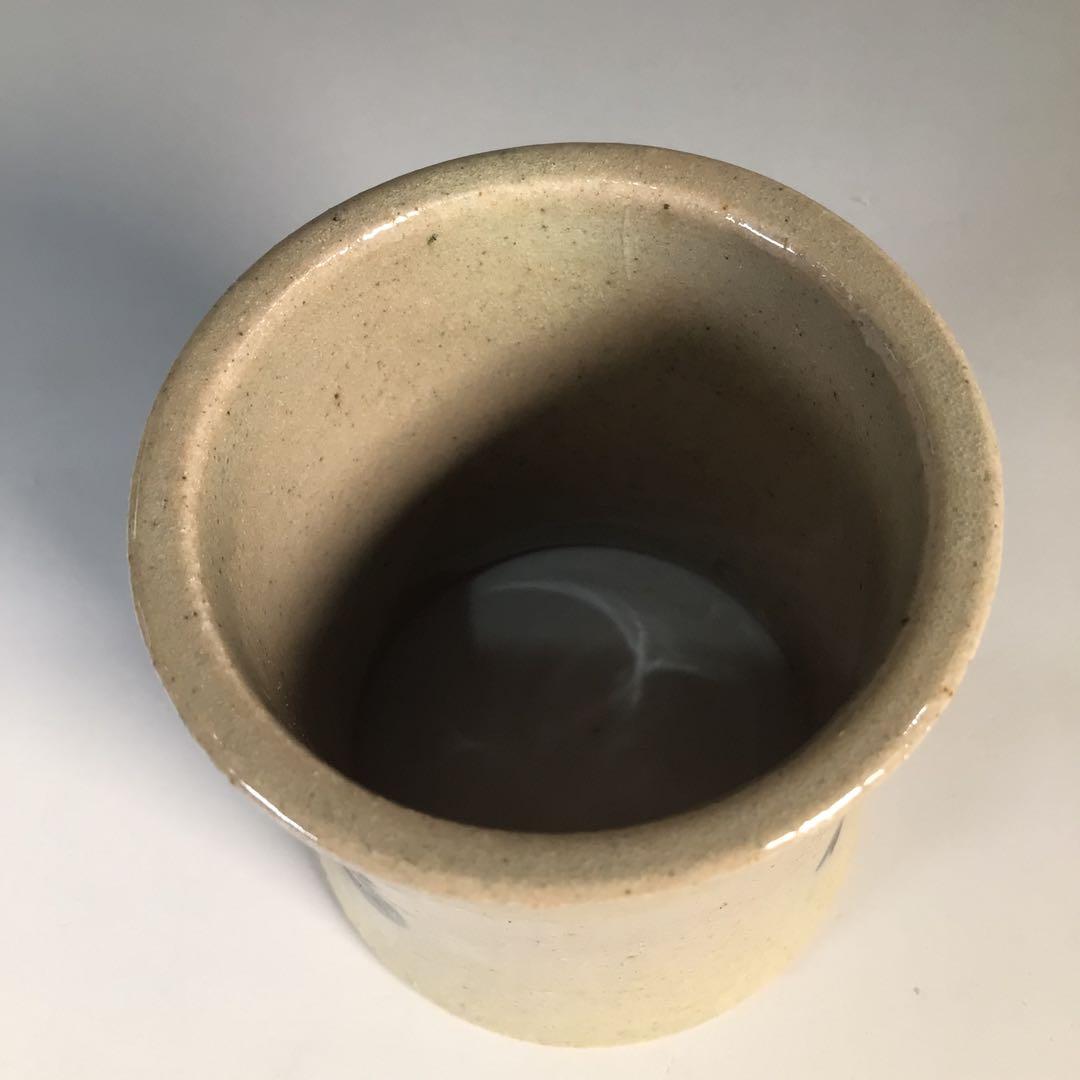 Ｍ７８７　蓋置　『膳所焼』『淡海ぜぜ』『表千家　久田宗也　箱書』　共箱　茶道具