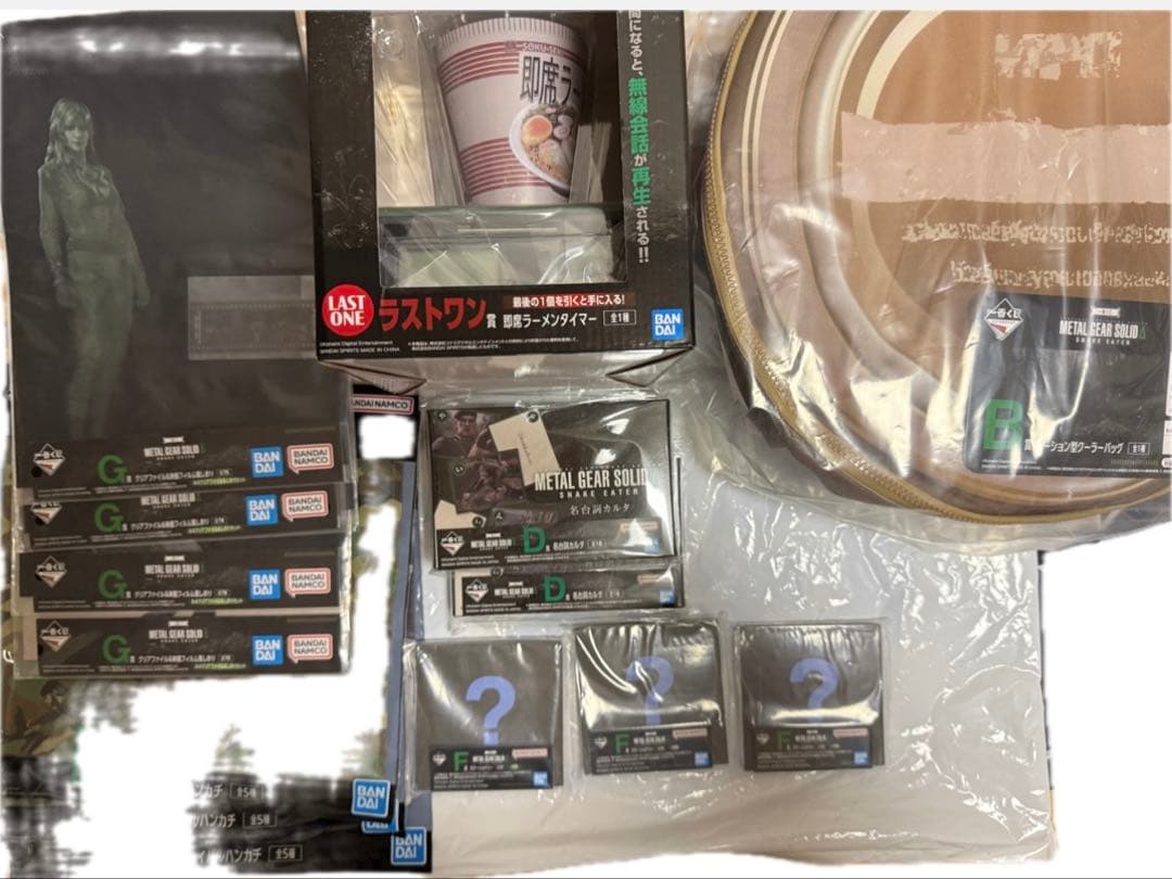 一番くじ メタルギア 一番くじ ラストワン賞 即席ラーメンタイマー B賞