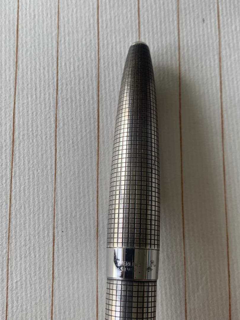 パイロット Elite シルバー 万年筆 18K