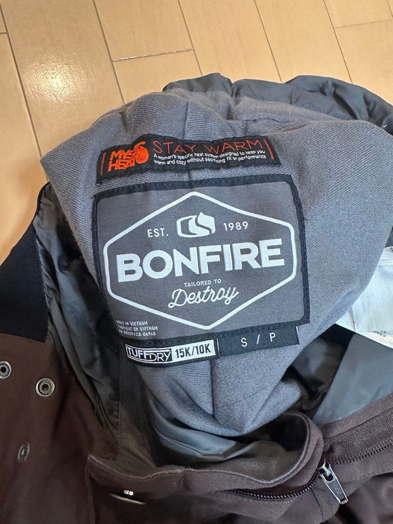 BONFIRE Tuffdry スノーボードウェア S/P ブラウン