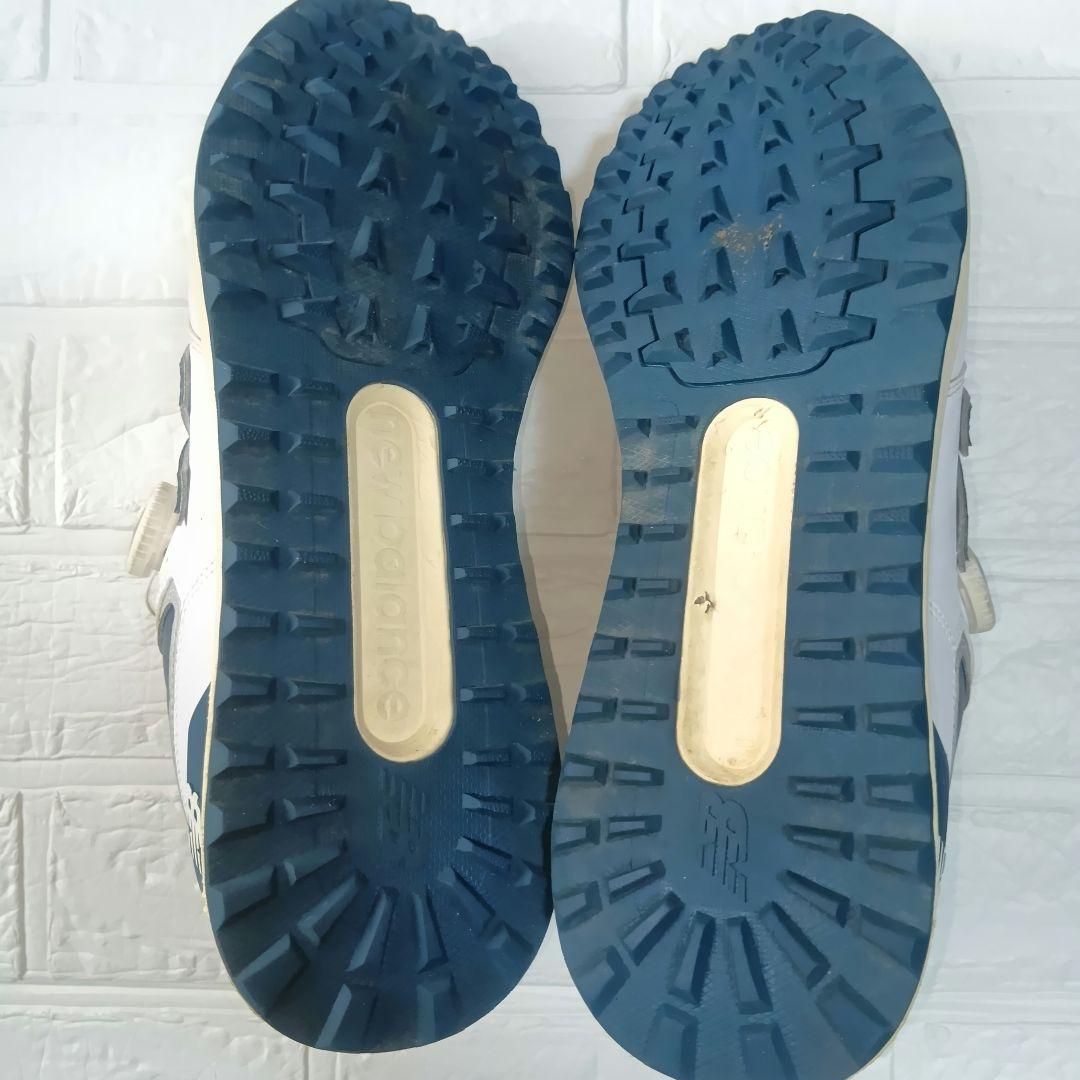 New Balance 574 ゴルフシューズ ホワイト/ネイビー　27.5㎝