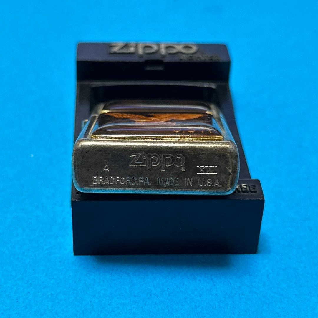 新品ビンテージ ZIPPO 鷲 メタル貼り 1999年型
