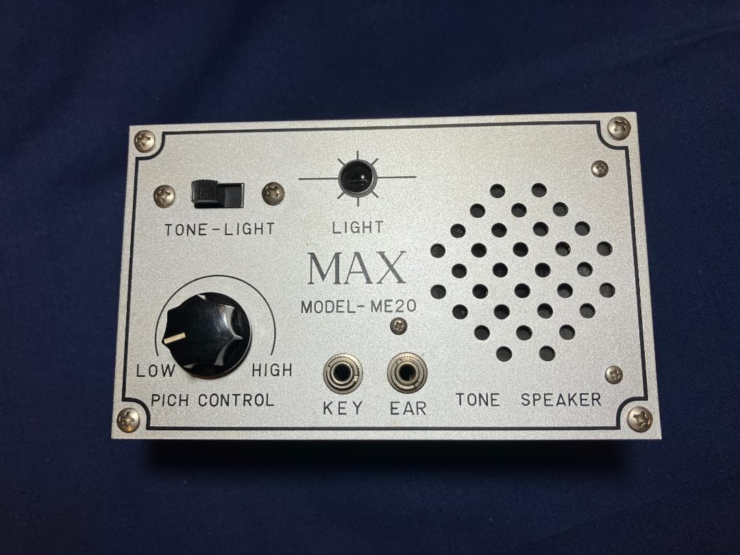 ハイモンド HK-710 大理石電鍵 & MAX モールス ME-20 発振器