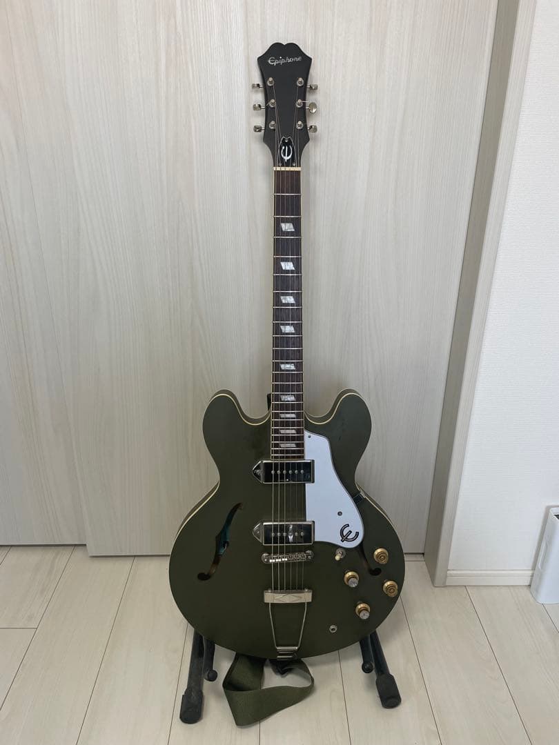 【だっち】Epiphone Casino Worn Olive Drab