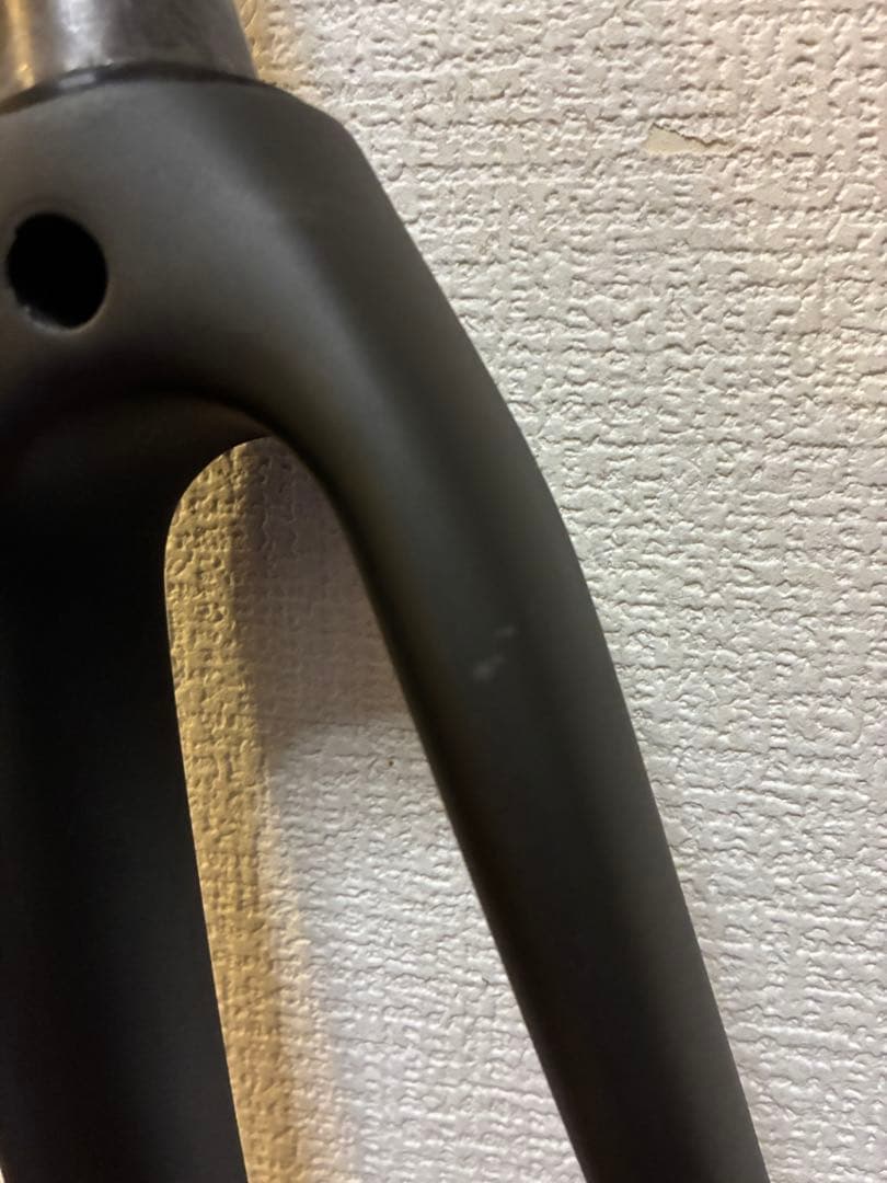 SUPERSIX EVO NANO BLACK INC.フロントフォーク