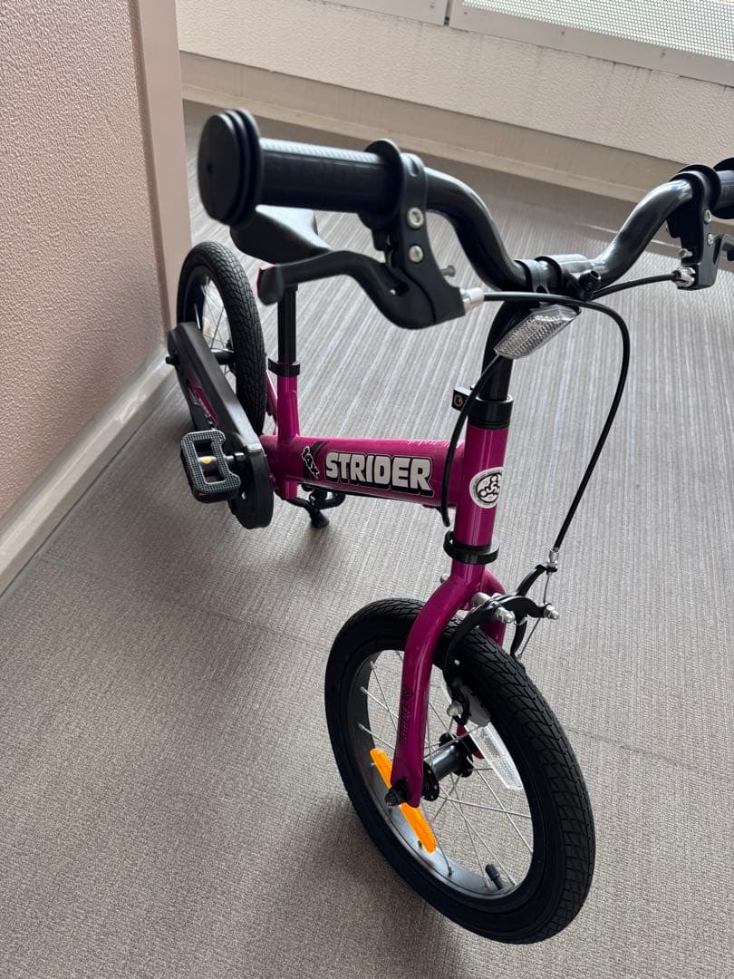 ストライダー　STRIDER 14X パープル キッズバイク