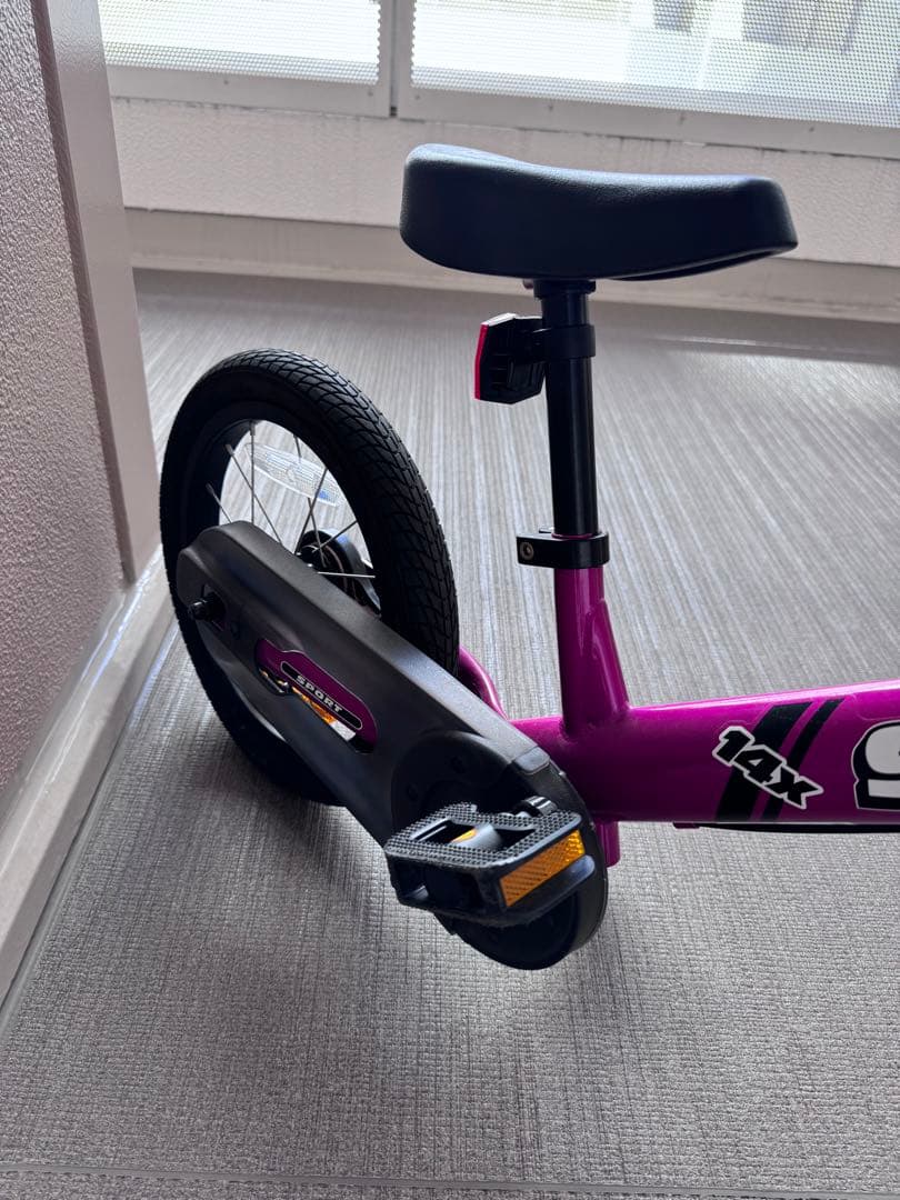 ストライダー　STRIDER 14X パープル キッズバイク