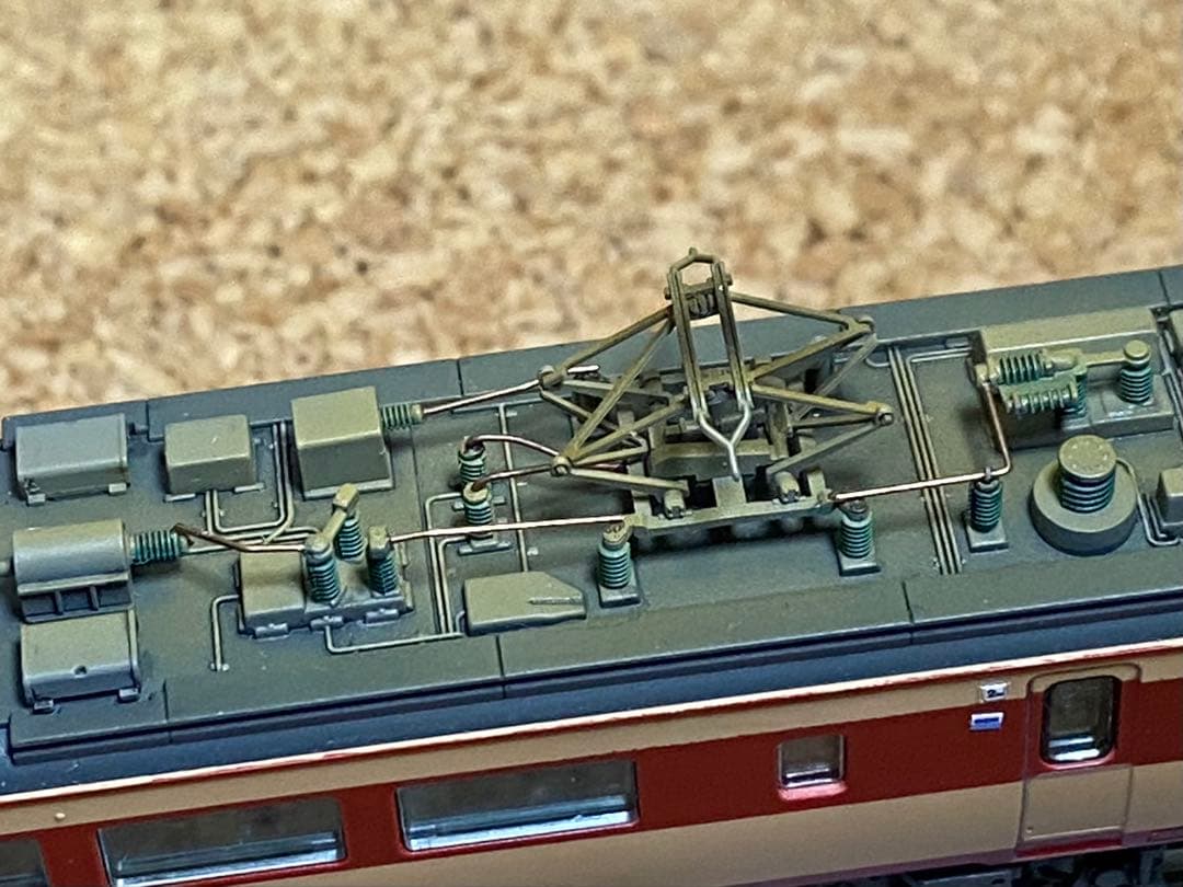 NゲージTOMIX 国鉄 485-1000系特急電車基本セット ウェザリング加工