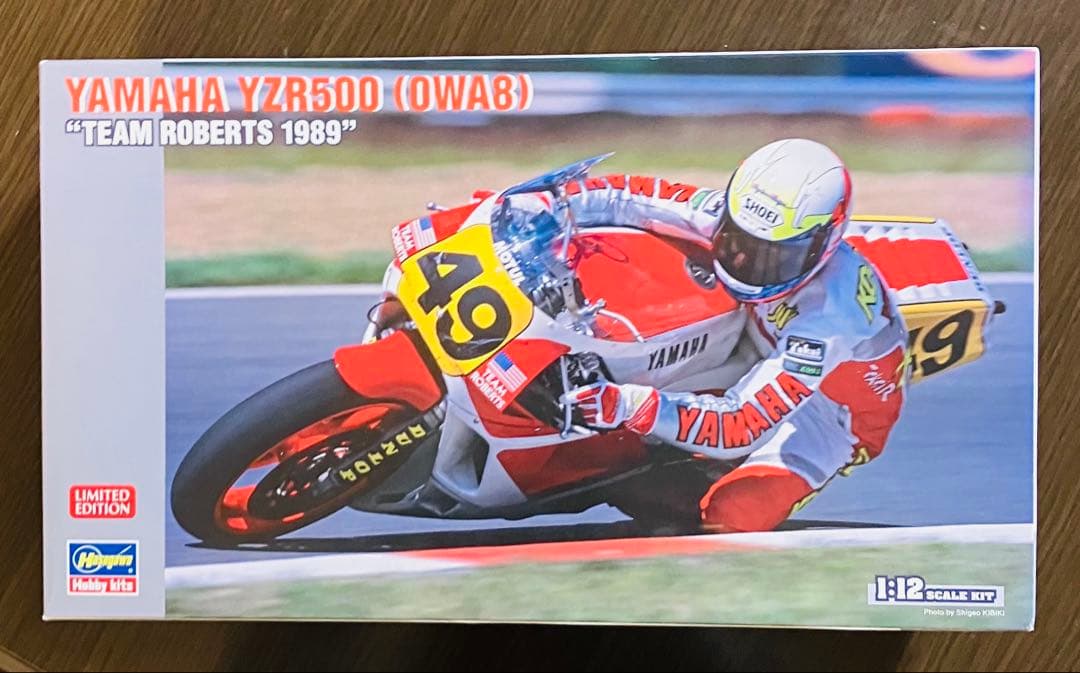 ハセガワ 1/12 ヤマハ YZR500 (OWA8) チームロバーツ 1989