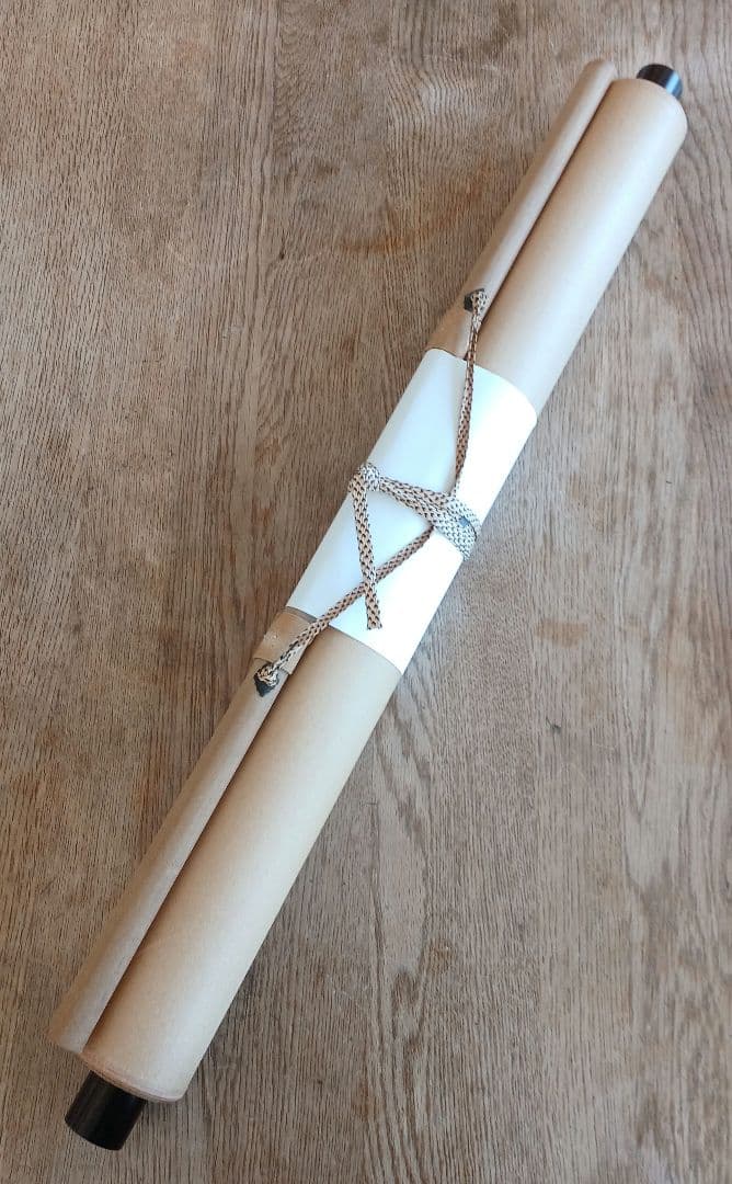 【西森湧光】赤富士　掛軸　日本画　骨董