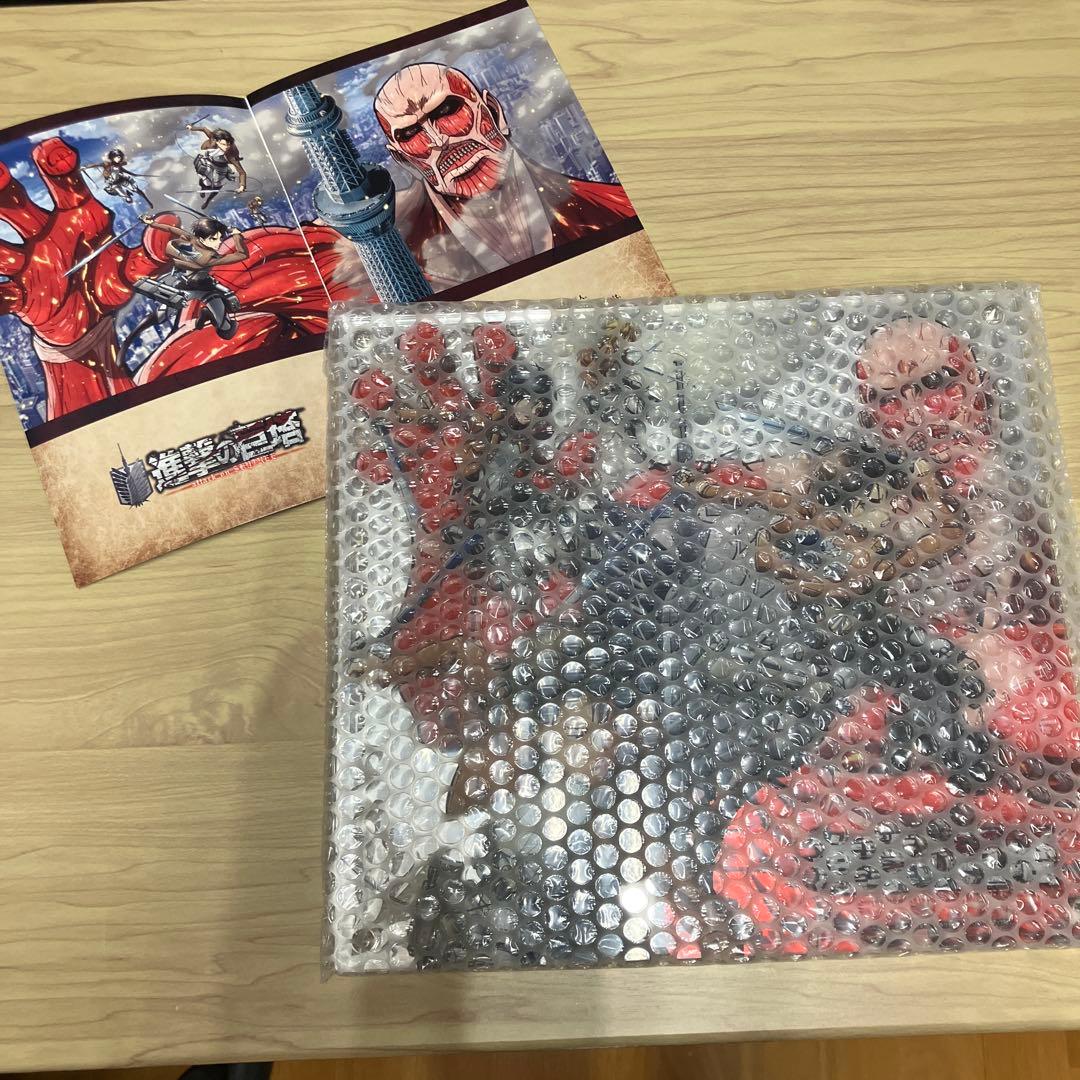 《新品》進撃の巨人（進撃の巨塔アクリル3枚重ねミラータイプパネル）