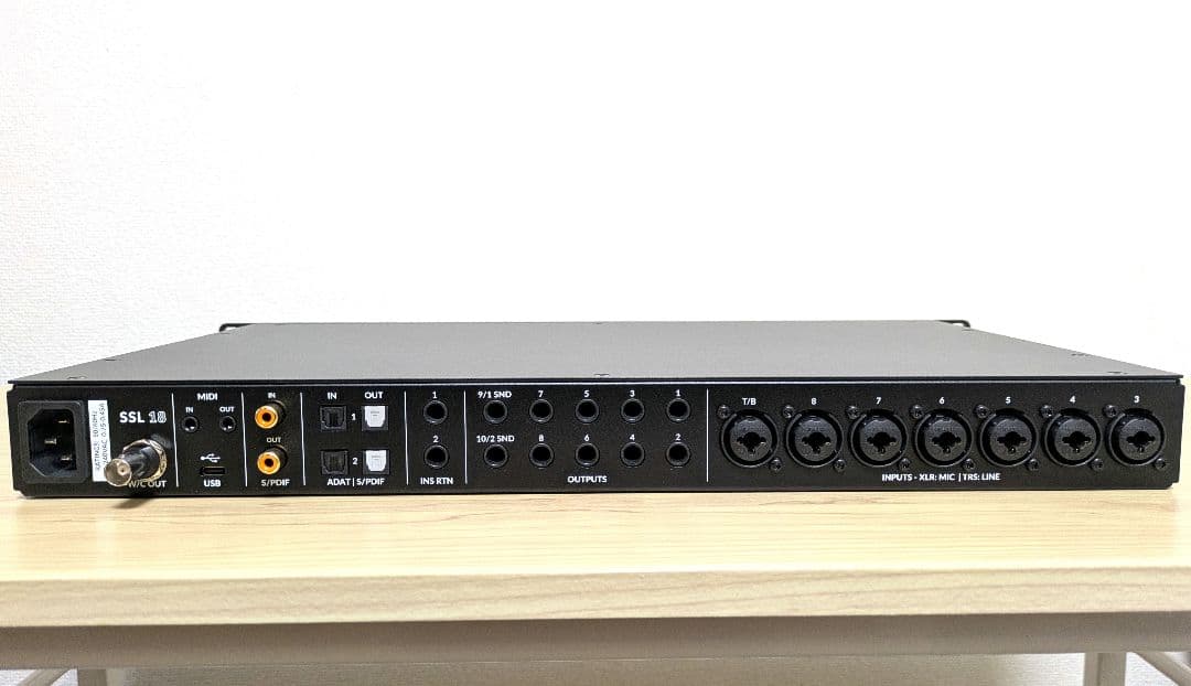 Solid State Logic SSL18 USBオーディオインターフェース