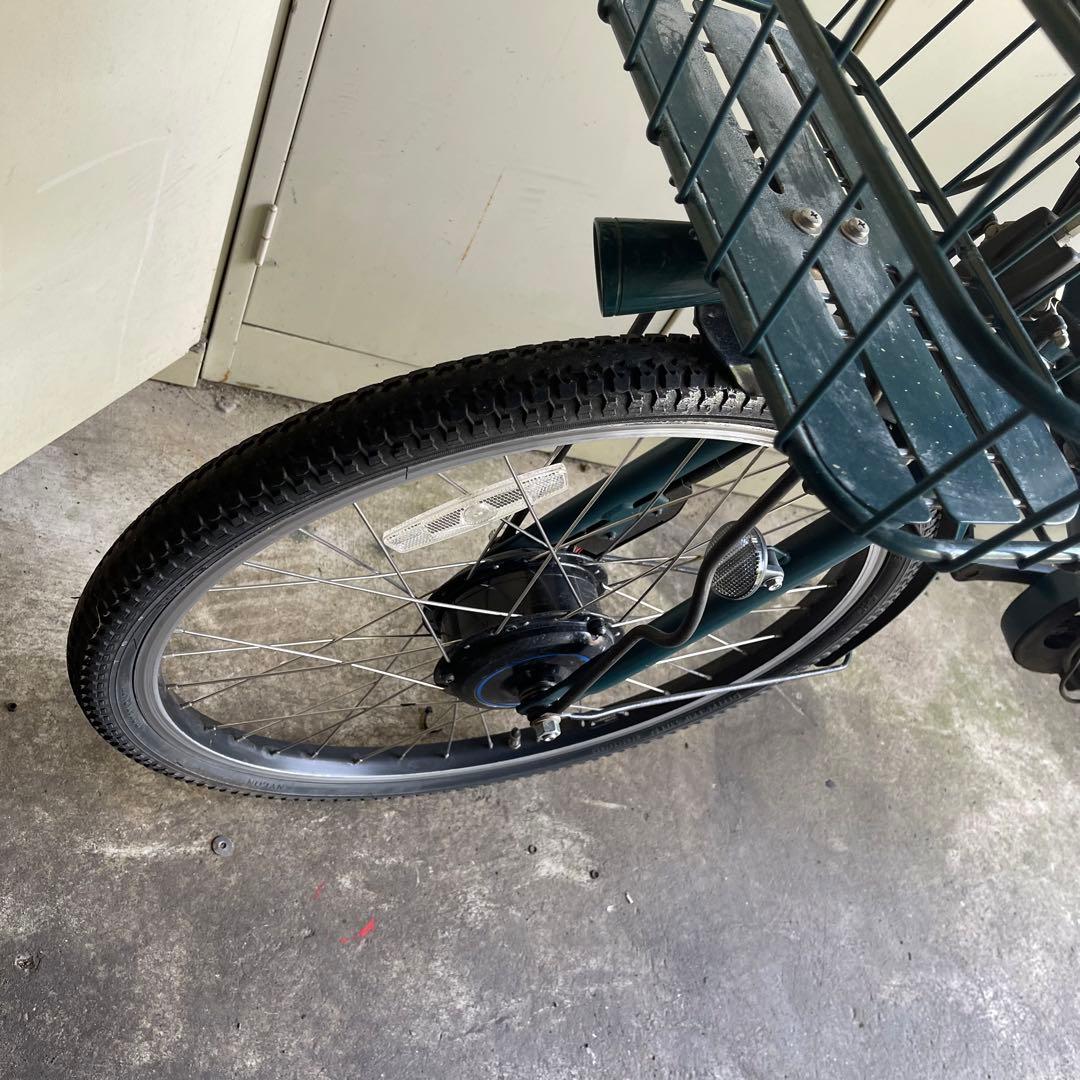 Bridgestone BIKKEシティタイプ 電動アシスト自転車 ブラック