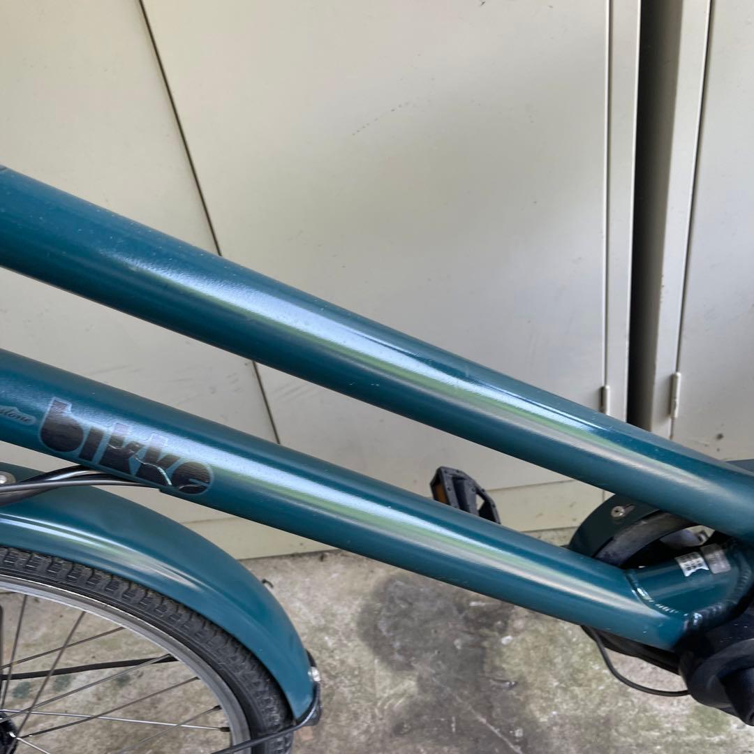 Bridgestone BIKKEシティタイプ 電動アシスト自転車 ブラック