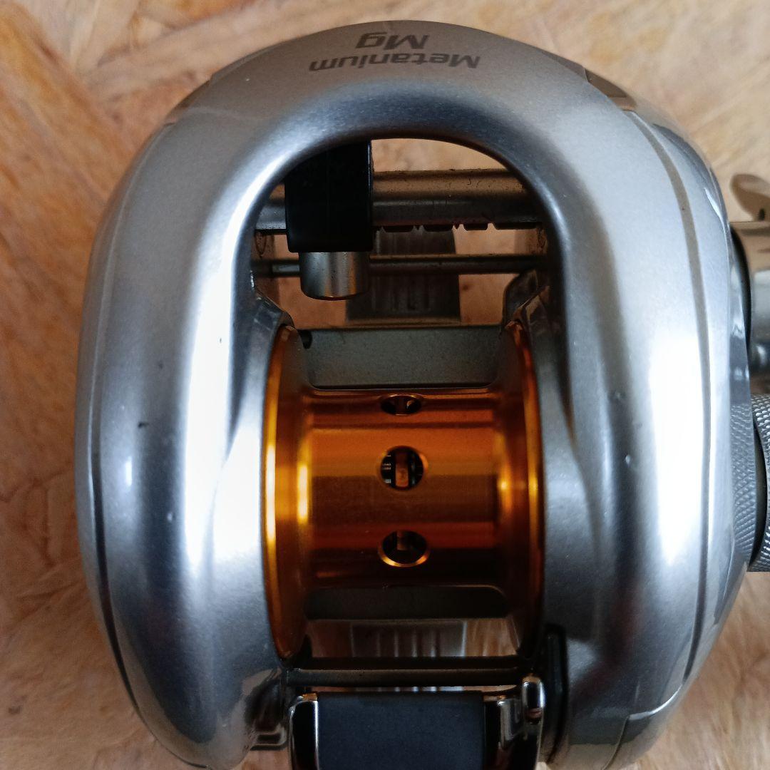 シマノ　07メタニウムMg右巻き （夢屋　07メタニウムMg用深溝スプール付き）