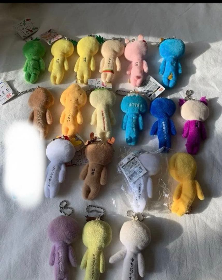 ゆきおご当地マスコットまとめ売り 16個 おまけ4個USED 計20個