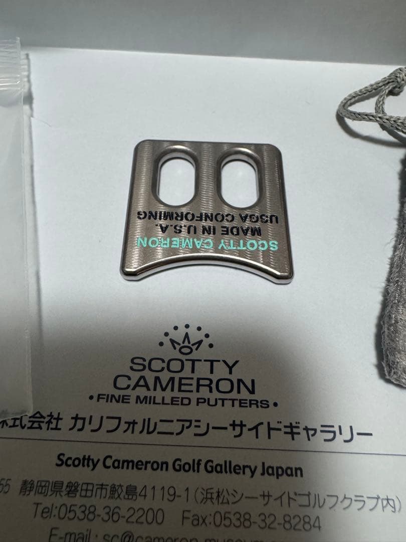 最安値　SCOTTY CAMERON ボールマーカー　ゴルフマーカー
