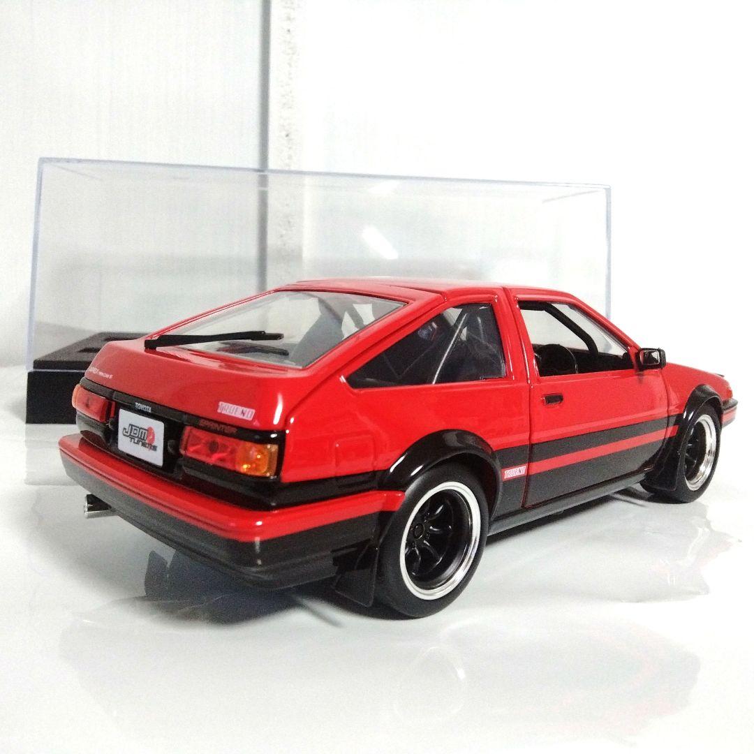 廃盤　スプリンタートレノ　AE86 　レッドjada 1/24　完売品　ケース付