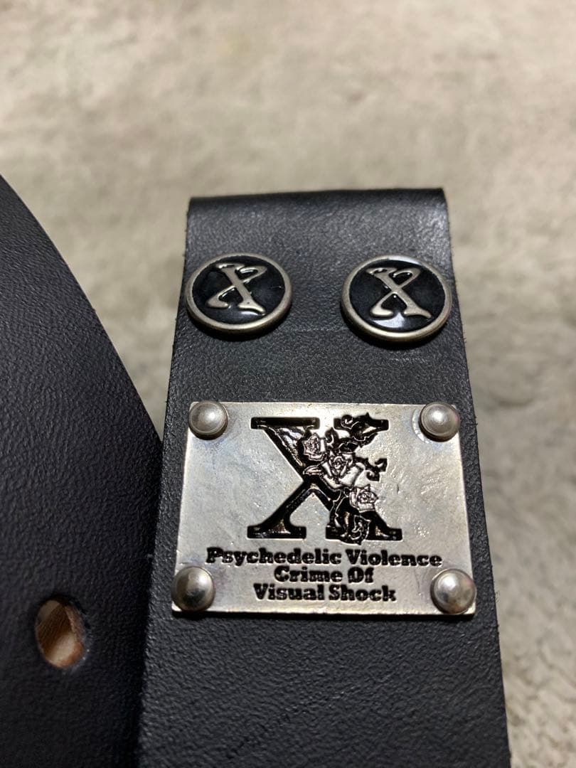 X JAPAN ローズバックル オリジナルベルトhide YOSHIKI