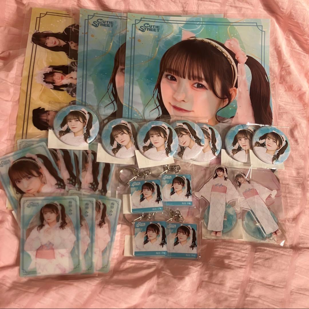 CUTIE STREET LARME コラボ浴衣すきくじ　梅田みゆ　アクスタ