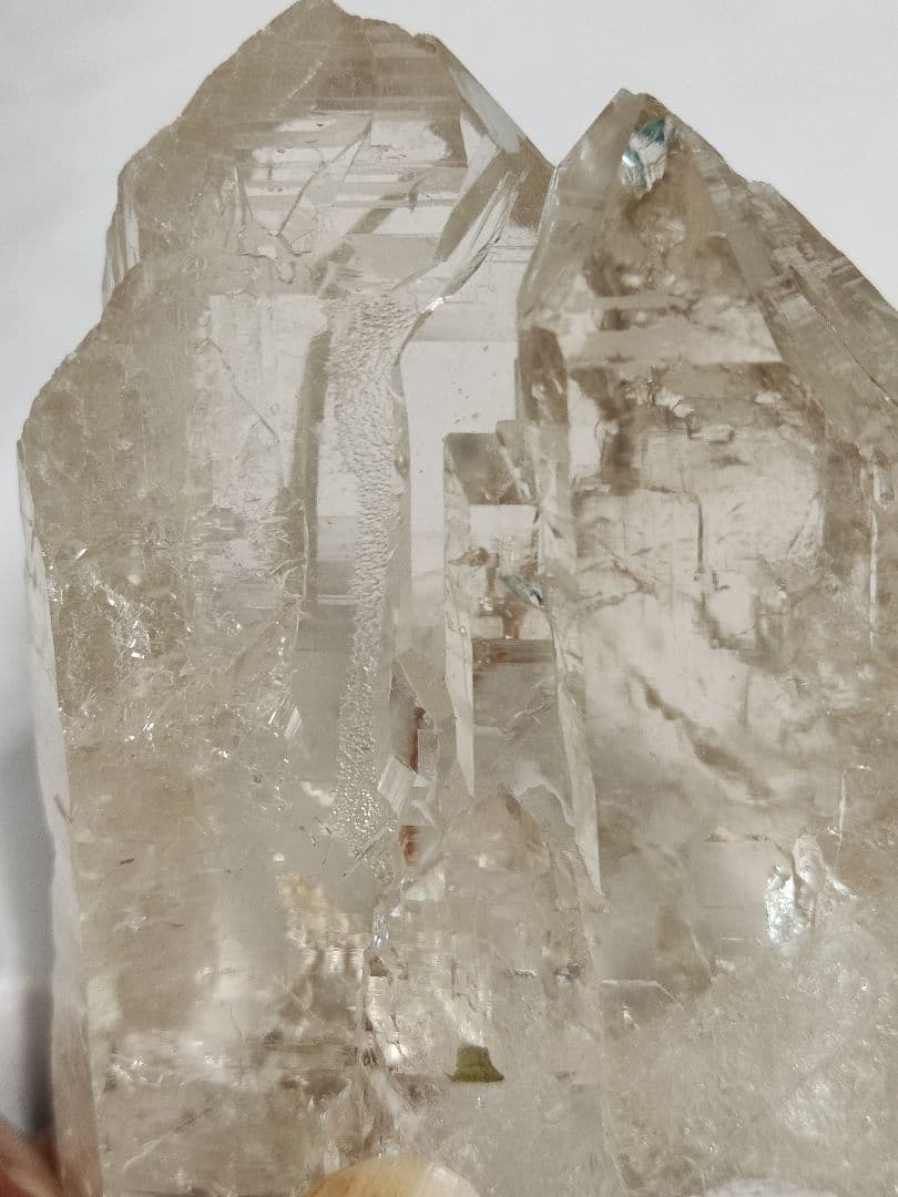 パワーストーン　天然石　原石　カテドラルクォーツ(水晶)　403g　No.356