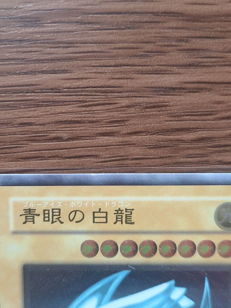 【2月一杯まで限定出品】青眼の白龍　レリーフ　青艶　良品