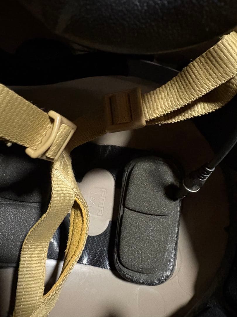 FMA製ヘルメット ダミーナイトビジョン＆ヘッドセット