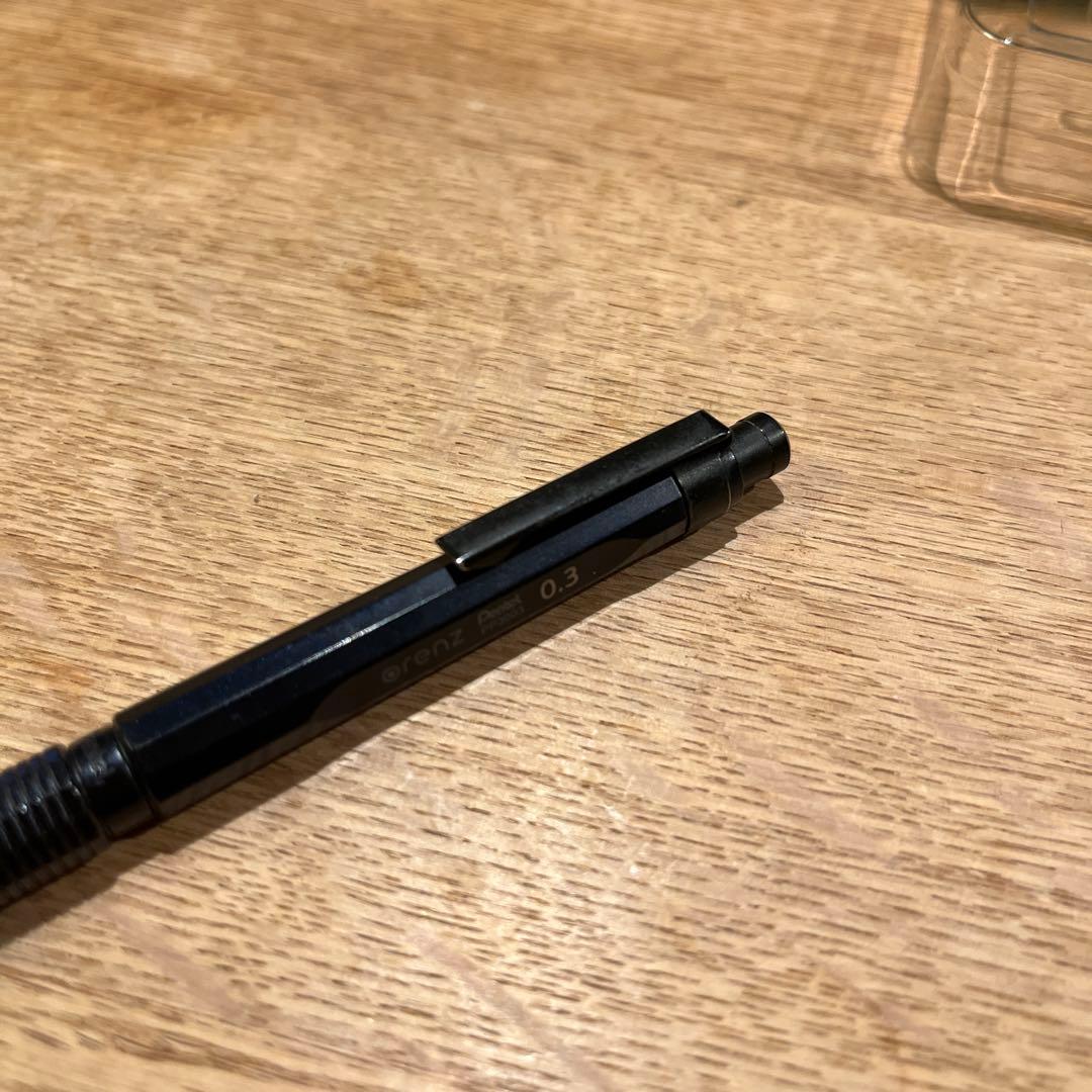Pentel オレンズネロ 限定色　ブルーブラック0.3mm 箱付き
