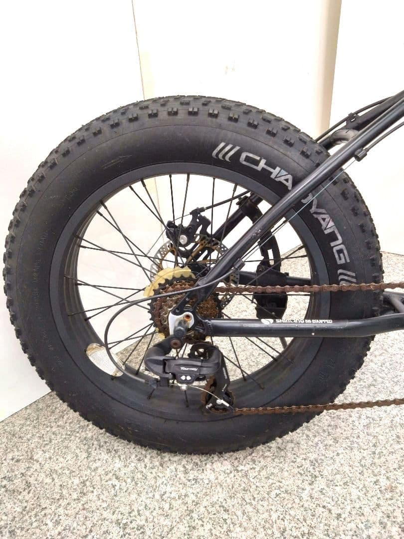 キャプテンスタッグ ファットバイク 207 20インチ 外装 変速7段