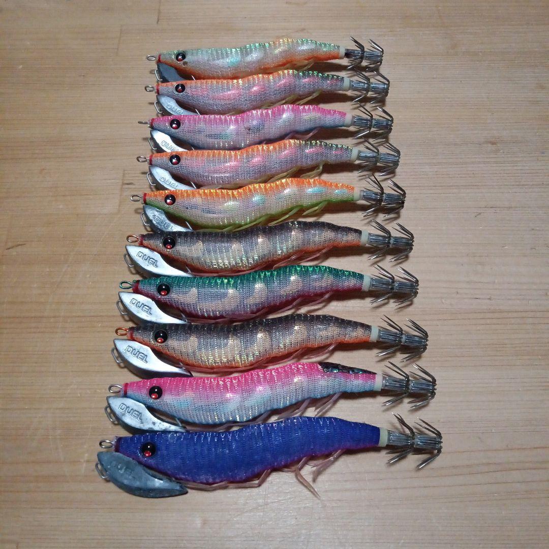 残り1組早い者勝ち　デュエル　パタパタ　秋イカ　エギ　3.5号　10本