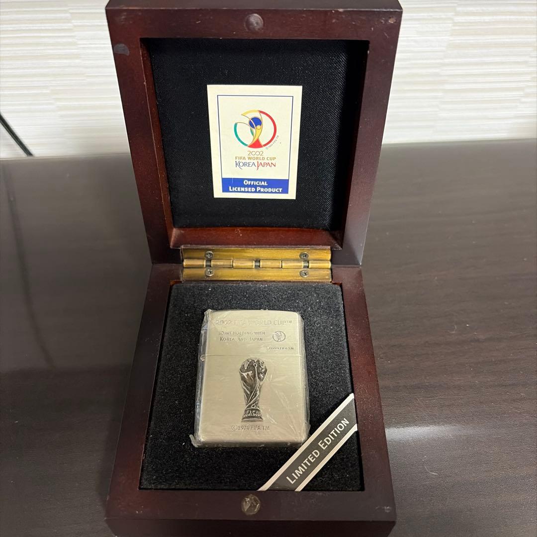 純銀 スターリングシルバー FIFA日韓ワールドカップ100個限定 ZIPPO