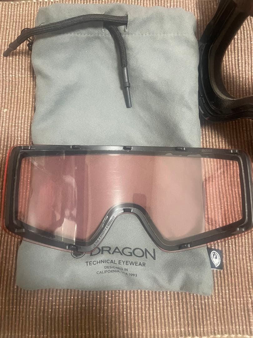 使用回数5日 DRAGON PXV ゴーグル LUMA LENS 調光レンズ