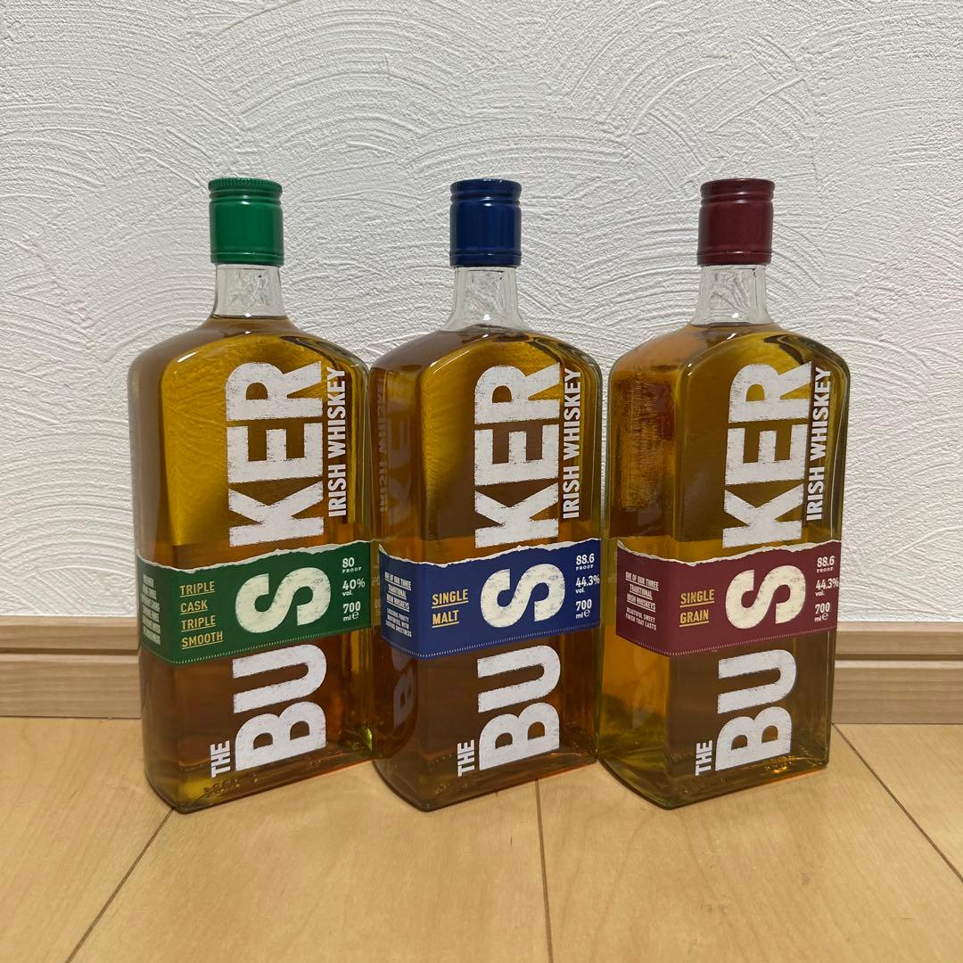 THE BUSKER ウイスキー 3種セット　旧ボトル