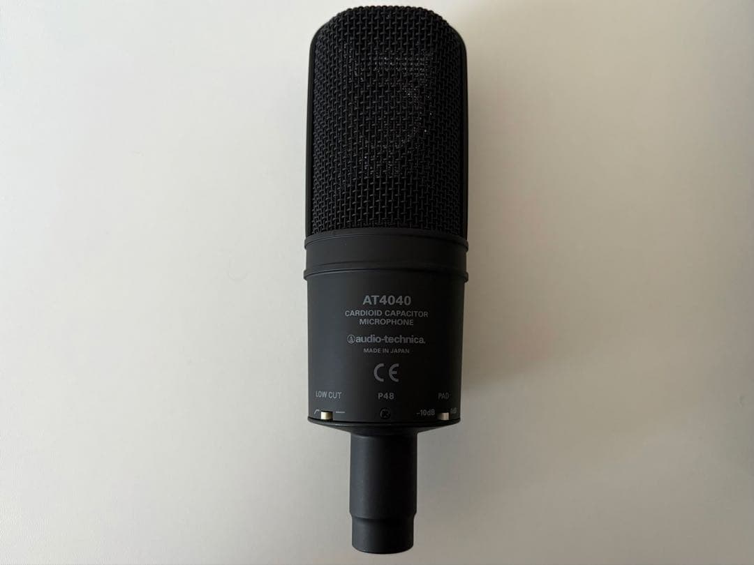 オーディオテクニカ AT4040 コンデンサーマイク XLRケーブル付き