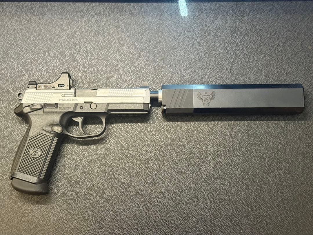 FNX-45 Tactical シルバー塗装 東京マルイ ガスブローバック