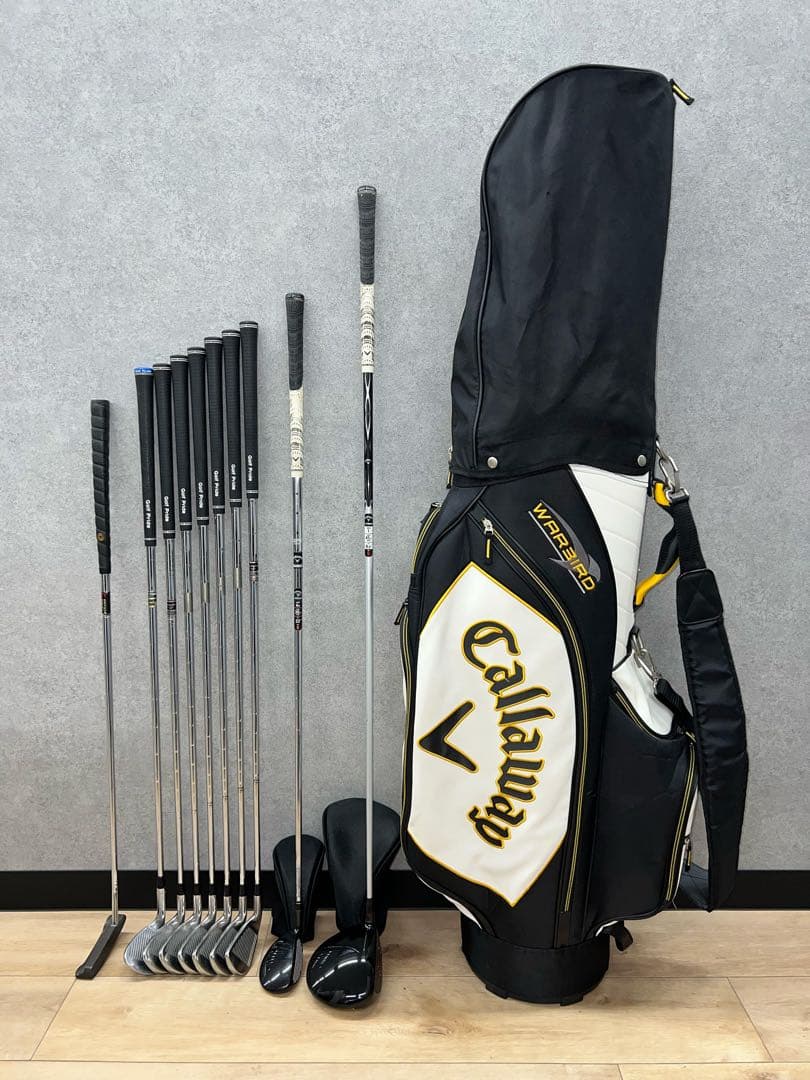 ゴルフクラブ メンズ セット キャロウェイ XHOT 初心者 フルセット 中古