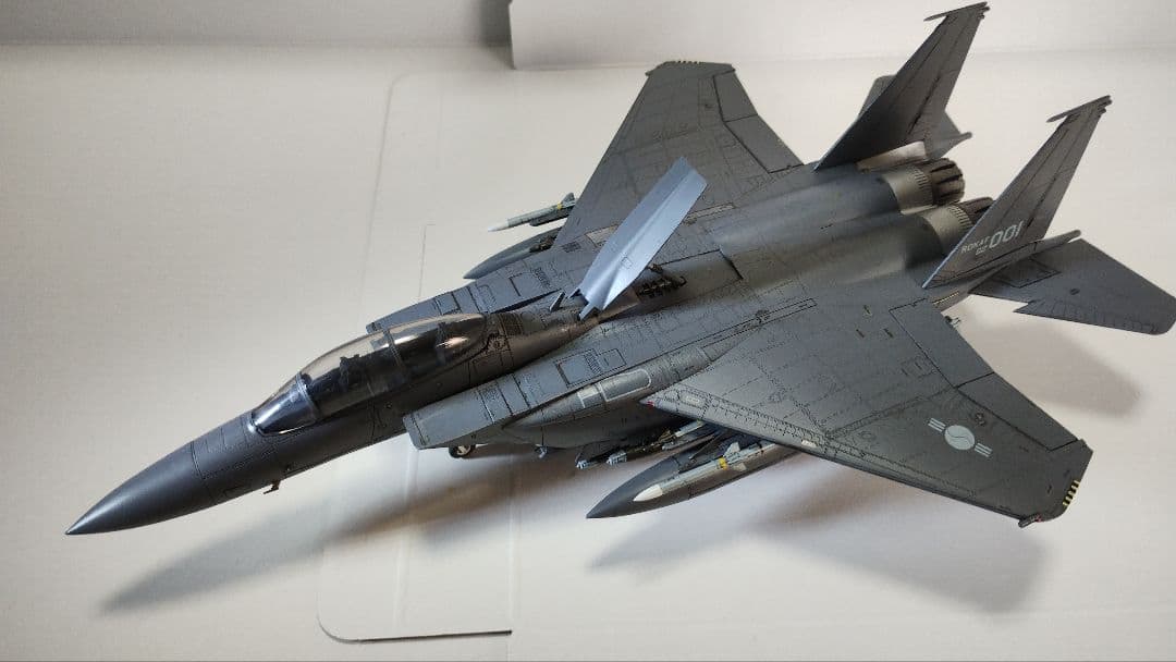 プラモデル完成機　1/72　ROKAF F-15