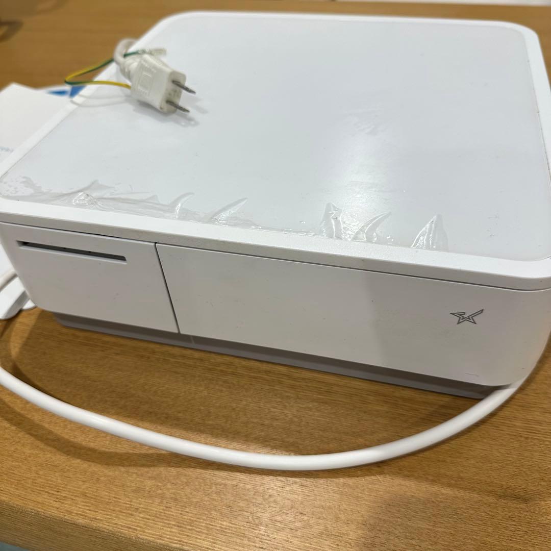 【美品】スター精密 mPOPシリーズ　エアレジ対応品 POP10-WHT-JP