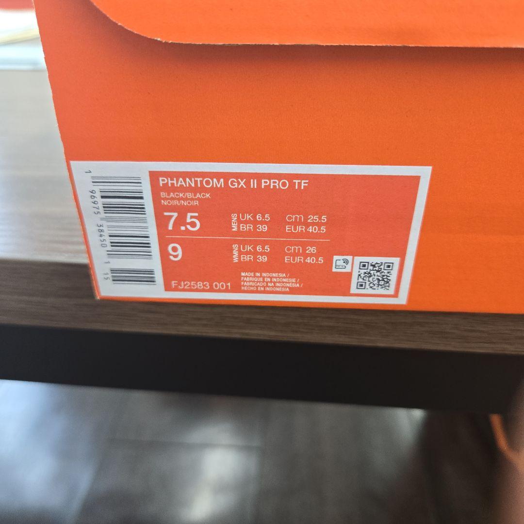 シューズ Nike PHANTOM GX II PRO TF fj2583-001